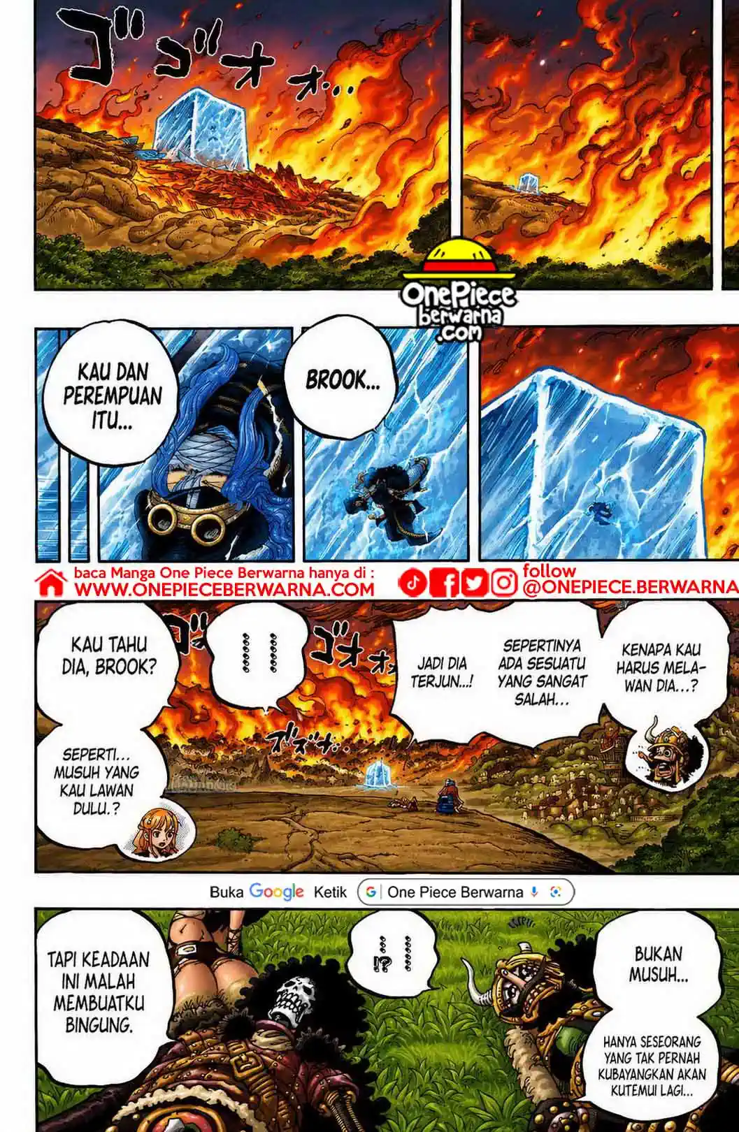 One Piece berwarna 1183 1184 1185 bahasa indonesia